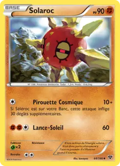 Solaroc — carte 64 de l’extension XY