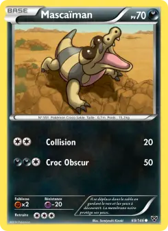 Mascaïman — carte 69 de l’extension XY