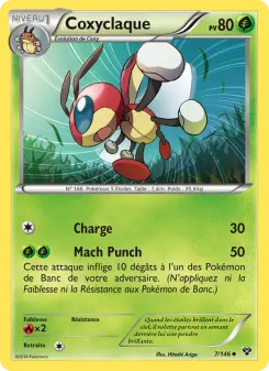 Coxyclaque — carte 7 de l’extension XY