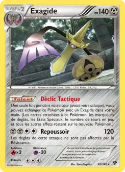 Exagide — carte 85 de l’extension XY