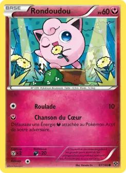Rondoudou — carte 87 de l’extension XY