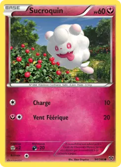 Sucroquin — carte 94 de l’extension XY