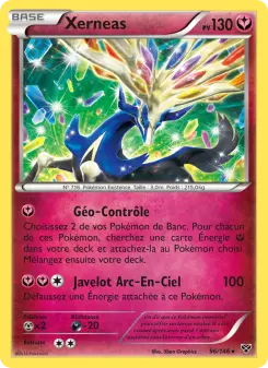 Xerneas — carte 96 de l’extension XY