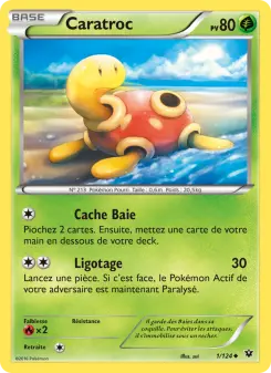 Caratroc — carte 1 de l’extension Impact des Destins