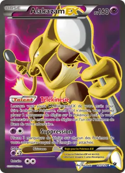 Alakazam EX — carte 117 de l’extension Impact des Destins