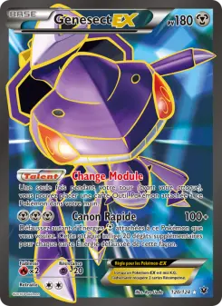 Genesect EX — carte 120 de l’extension Impact des Destins