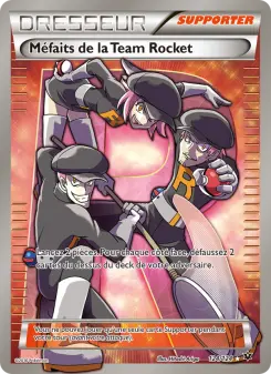 Méfaits de la Team Rocket — carte 124 de l’extension Impact des Destins