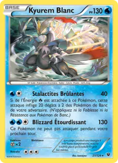 Kyurem Blanc — carte 21 de l’extension Impact des Destins