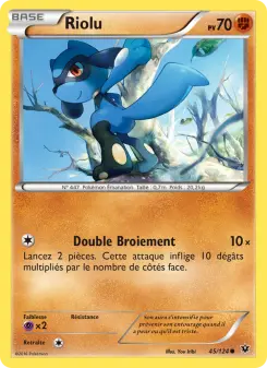 Riolu — carte 45 de l’extension Impact des Destins