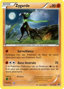 Zygarde — carte 52 de l’extension Impact des Destins