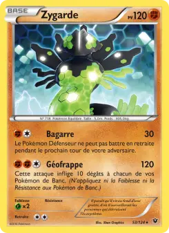 Zygarde — carte 53 de l’extension Impact des Destins