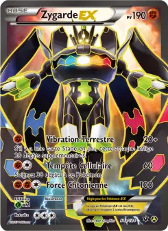 Zygarde EX — carte 54a de l’extension Impact des Destins