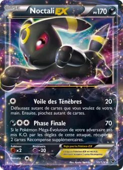 Noctali EX — carte 55 de l’extension Impact des Destins