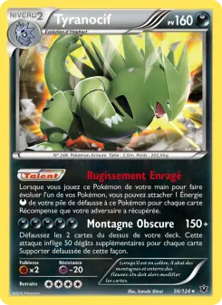 Tyranocif — carte 56 de l’extension Impact des Destins
