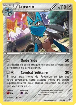 Lucario — carte 63 de l’extension Impact des Destins