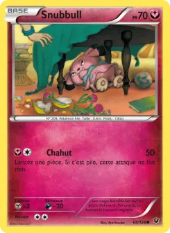 Snubbull — carte 68 de l’extension Impact des Destins