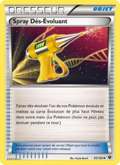 Spray Dés-Évoluant — carte 95 de l’extension Impact des Destins