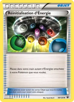 Réinitialisation d'Énergie — carte 98 de l’extension Impact des Destins