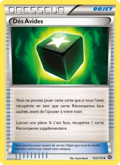 Dés Avides — carte 102 de l’extension Offensive Vapeur
