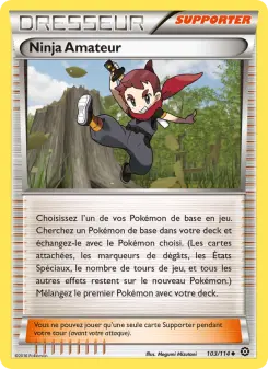 Ninja Amateur — carte 103 de l’extension Offensive Vapeur