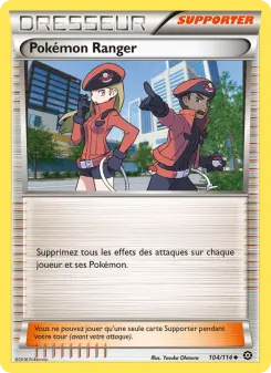 Pokémon Ranger — carte 104 de l’extension Offensive Vapeur
