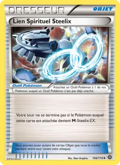 Lien Spirituel Steelix — carte 106 de l’extension Offensive Vapeur