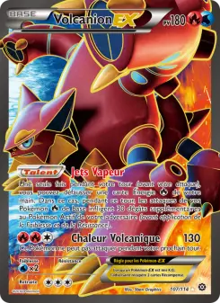 Volcanion EX — carte 107 de l’extension Offensive Vapeur