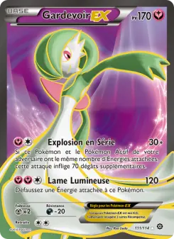 Gardevoir EX — carte 111 de l’extension Offensive Vapeur