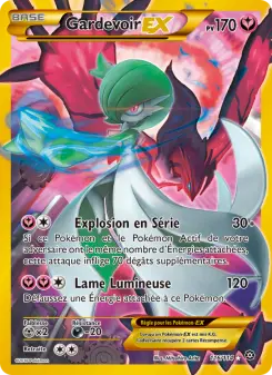 Gardevoir EX — carte 116 de l’extension Offensive Vapeur