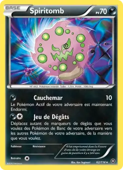 Spiritomb — carte 62 de l’extension Offensive Vapeur
