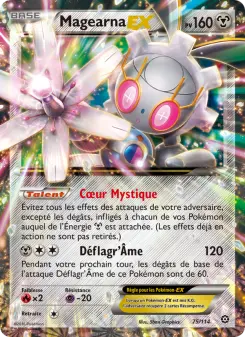 Magearna EX — carte 75 de l’extension Offensive Vapeur