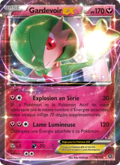 Gardevoir EX — carte 78 de l’extension Offensive Vapeur