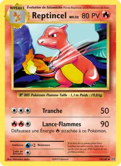 Reptincel — carte 10 de l’extension Évolutions