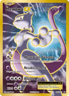 Mewtwo EX — carte 103 de l’extension Évolutions