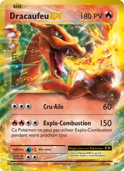 Dracaufeu EX — carte 12 de l’extension Évolutions