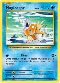 Magicarpe — carte 33 de l’extension Évolutions