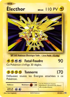 Électhor — carte 42 de l’extension Évolutions