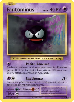 Fantominus — carte 47 de l’extension Évolutions