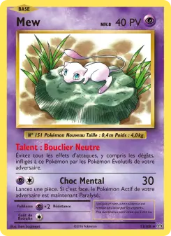 Mew — carte 53 de l’extension Évolutions