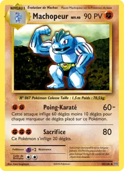 Machopeur — carte 58 de l’extension Évolutions