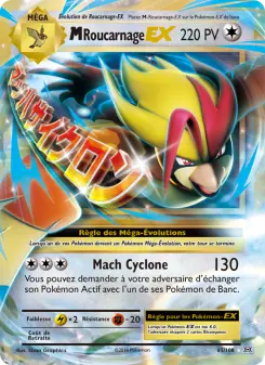 M-Roucarnage EX — carte 65 de l’extension Évolutions