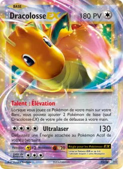 Dracolosse EX — carte 72 de l’extension Évolutions
