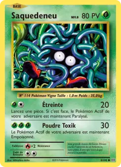Saquedeneu — carte 8 de l’extension Évolutions