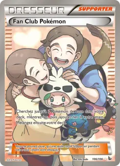 Fan Club Pokémon — carte 106 de l’extension Étincelles