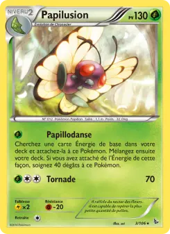Papilusion — carte 3 de l’extension Étincelles