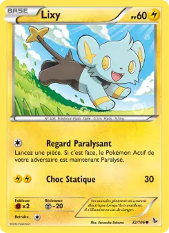 Lixy — carte 32 de l’extension Étincelles