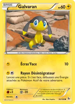 Galvaran — carte 36 de l’extension Étincelles