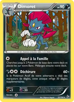 Dimoret — carte 52 de l’extension Étincelles