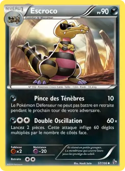 Escroco — carte 57 de l’extension Étincelles