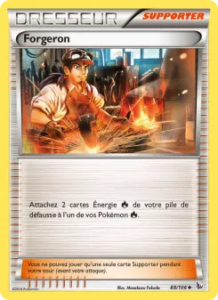 Forgeron — carte 88 de l’extension Étincelles